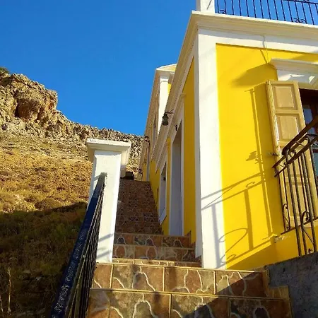 Gompos - Cozy Next To The Sea - Amazing Sea View * Sými